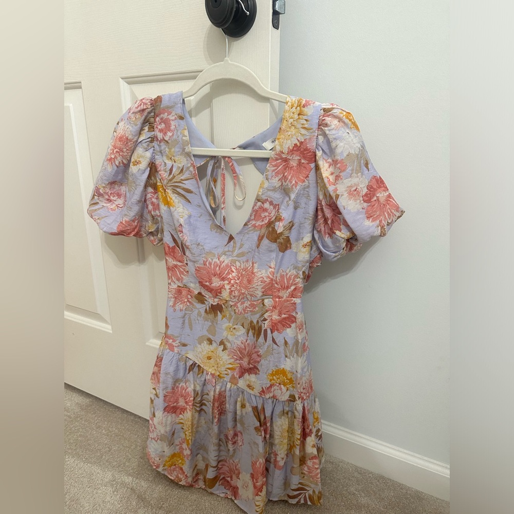 Mustard seed floral dress!! size small, brand new